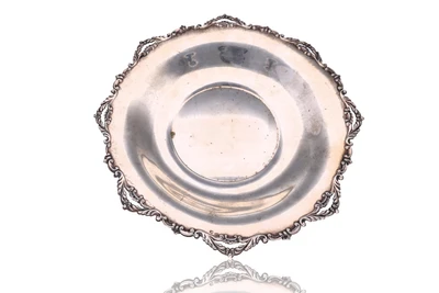 Alzata in argento 800 - Asta Preziosi