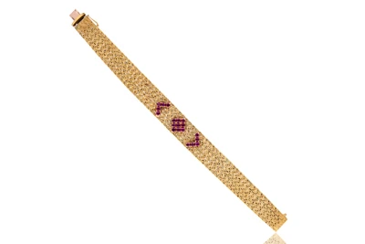 Bracciale con rubini - Asta Preziosi