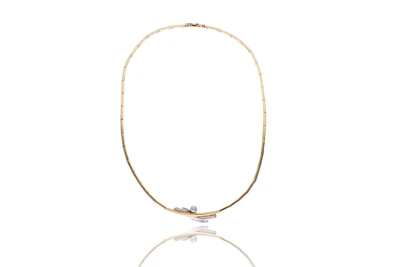 Girocollo con diamante - Asta Preziosi