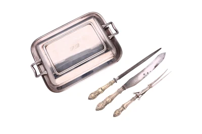 Sheffield, legumiera in metallo - Asta Preziosi