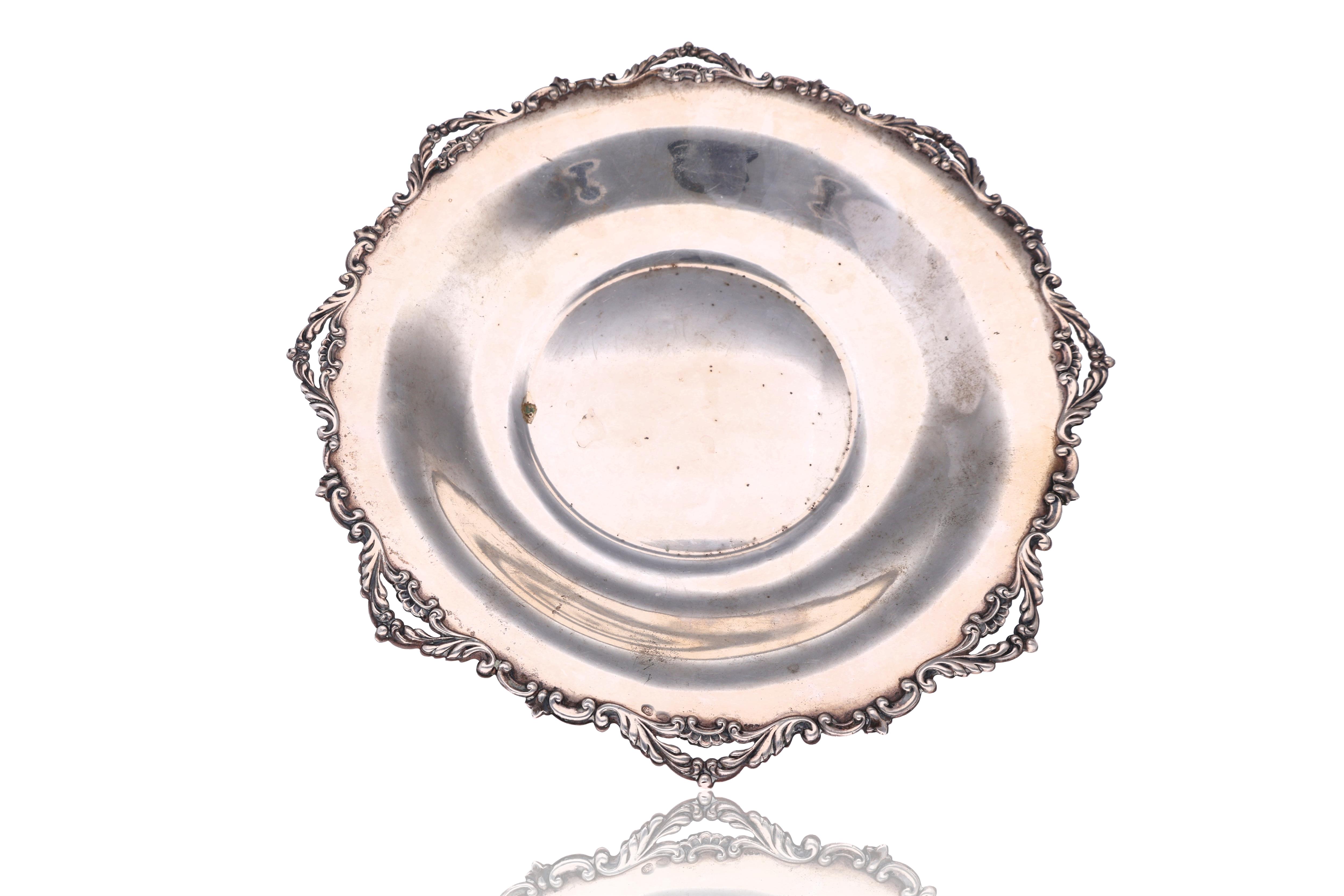 Alzata in argento 800 - Asta Preziosi