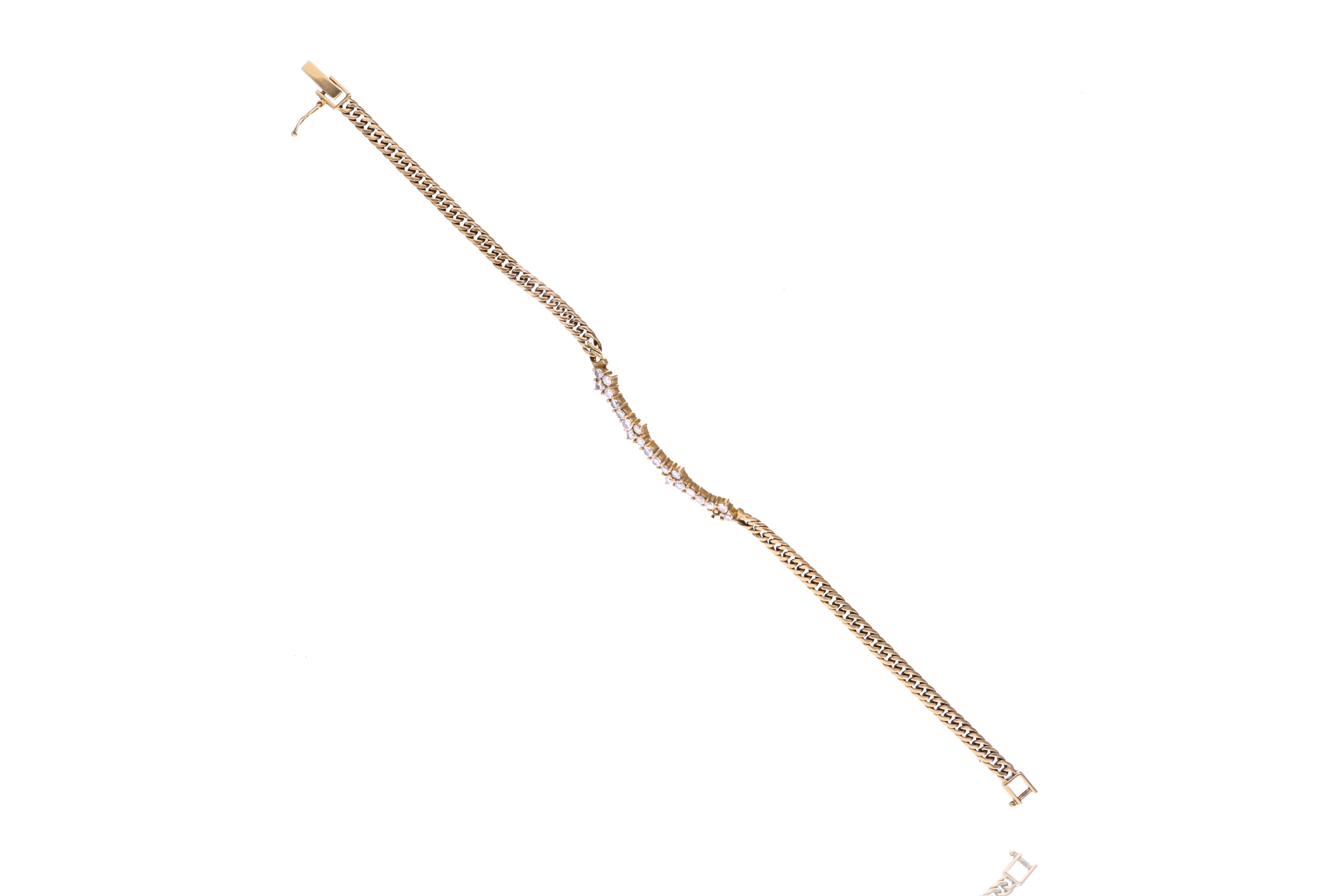 Bracciale con diamanti - Asta Preziosi