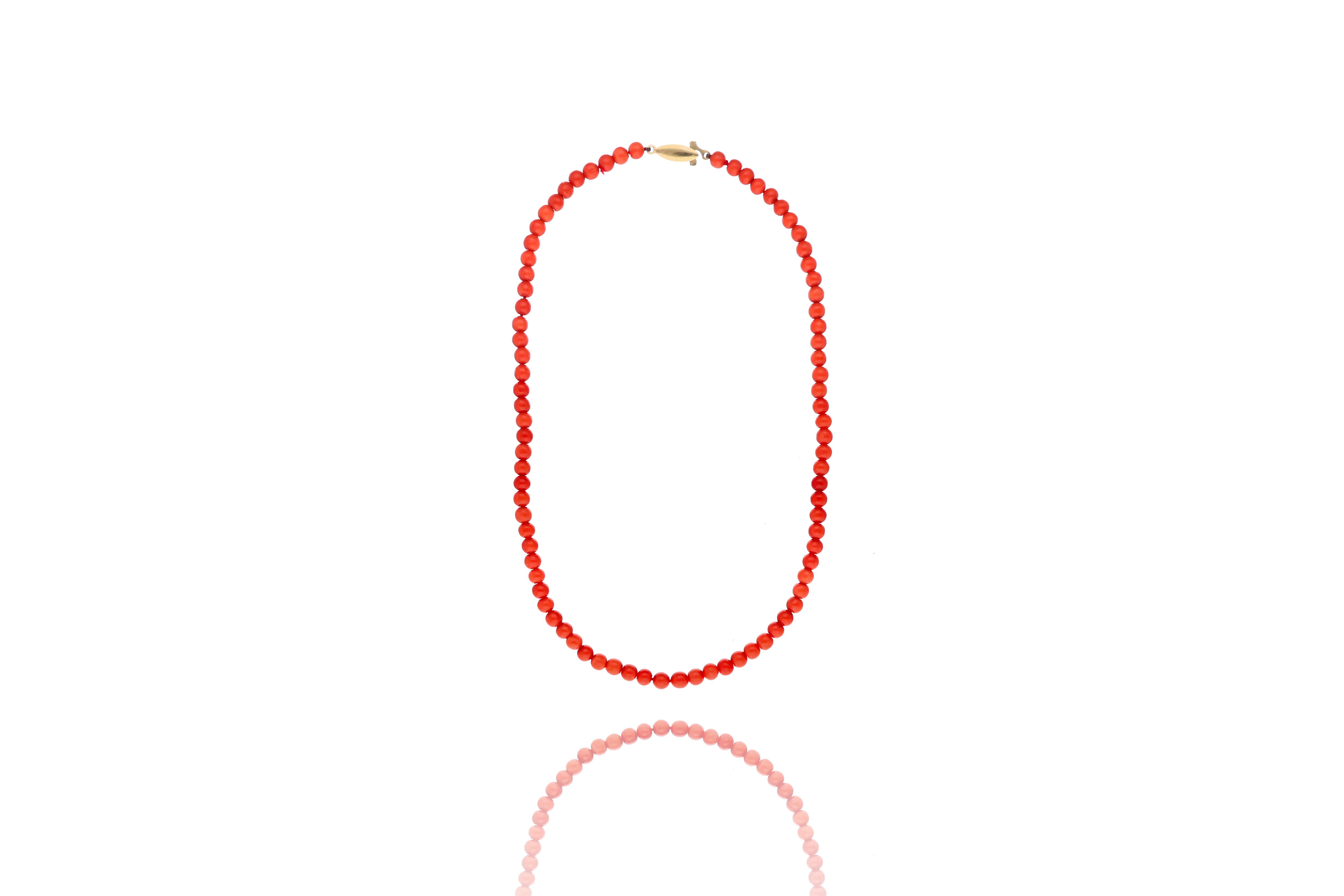 Collana di corallo - Asta Preziosi