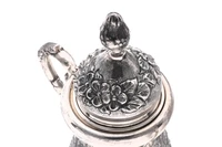 Biros, caffettiera in argento - Asta Preziosi