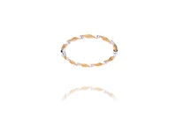 Bracciale in oro bicolore - Asta Preziosi