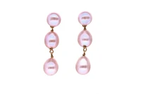 Paio di orecchini pendenti con perle acqua dolce - Asta Preziosi