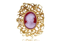 Spilla/ciondolo con cammeo - Asta Preziosi