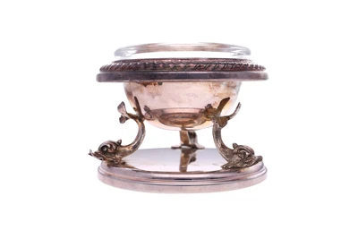 Cassetti, saliera in argento - Asta Preziosi