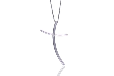 Collana e ciondolo con diamante - Asta Preziosi