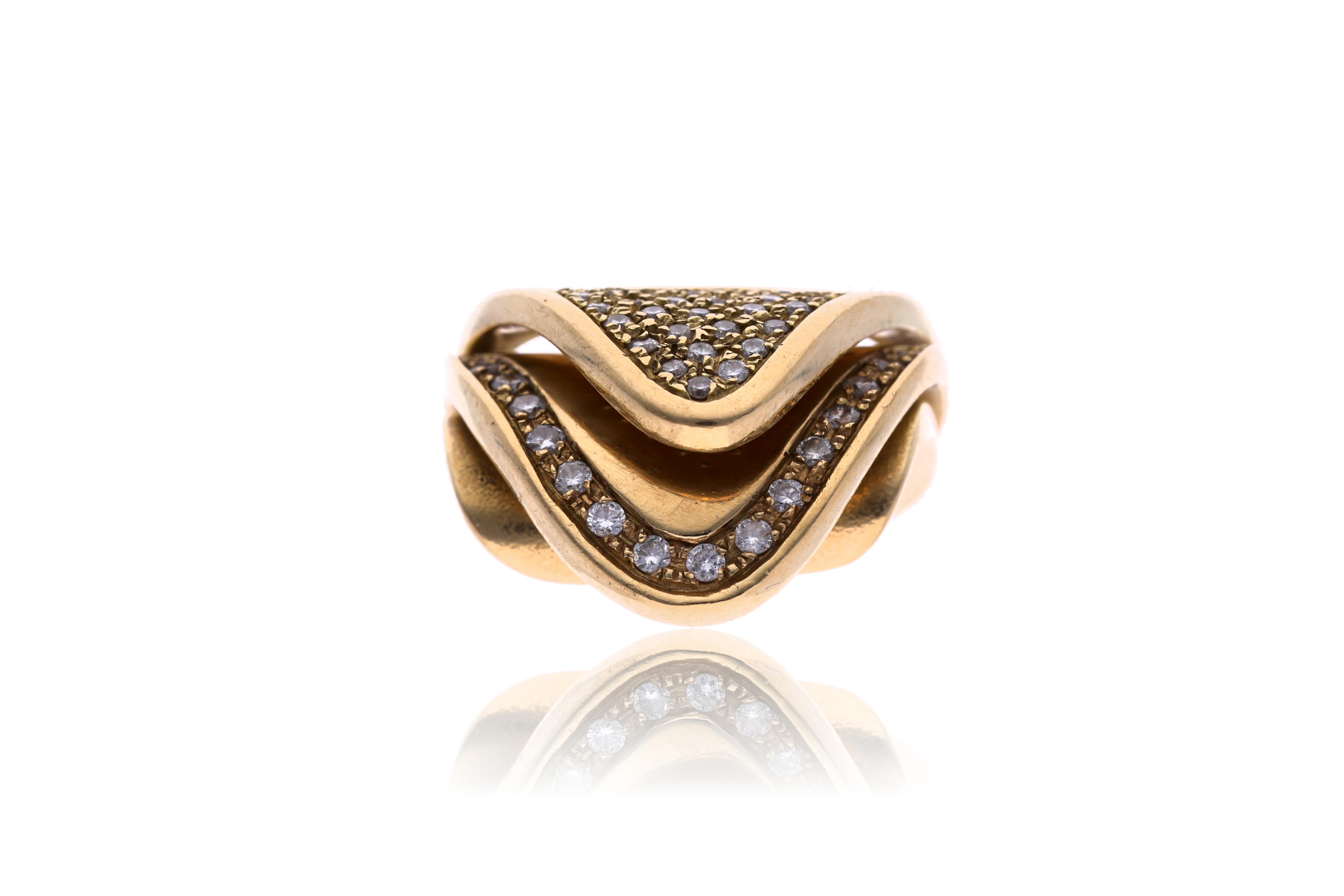 Anello con diamanti - Asta Preziosi