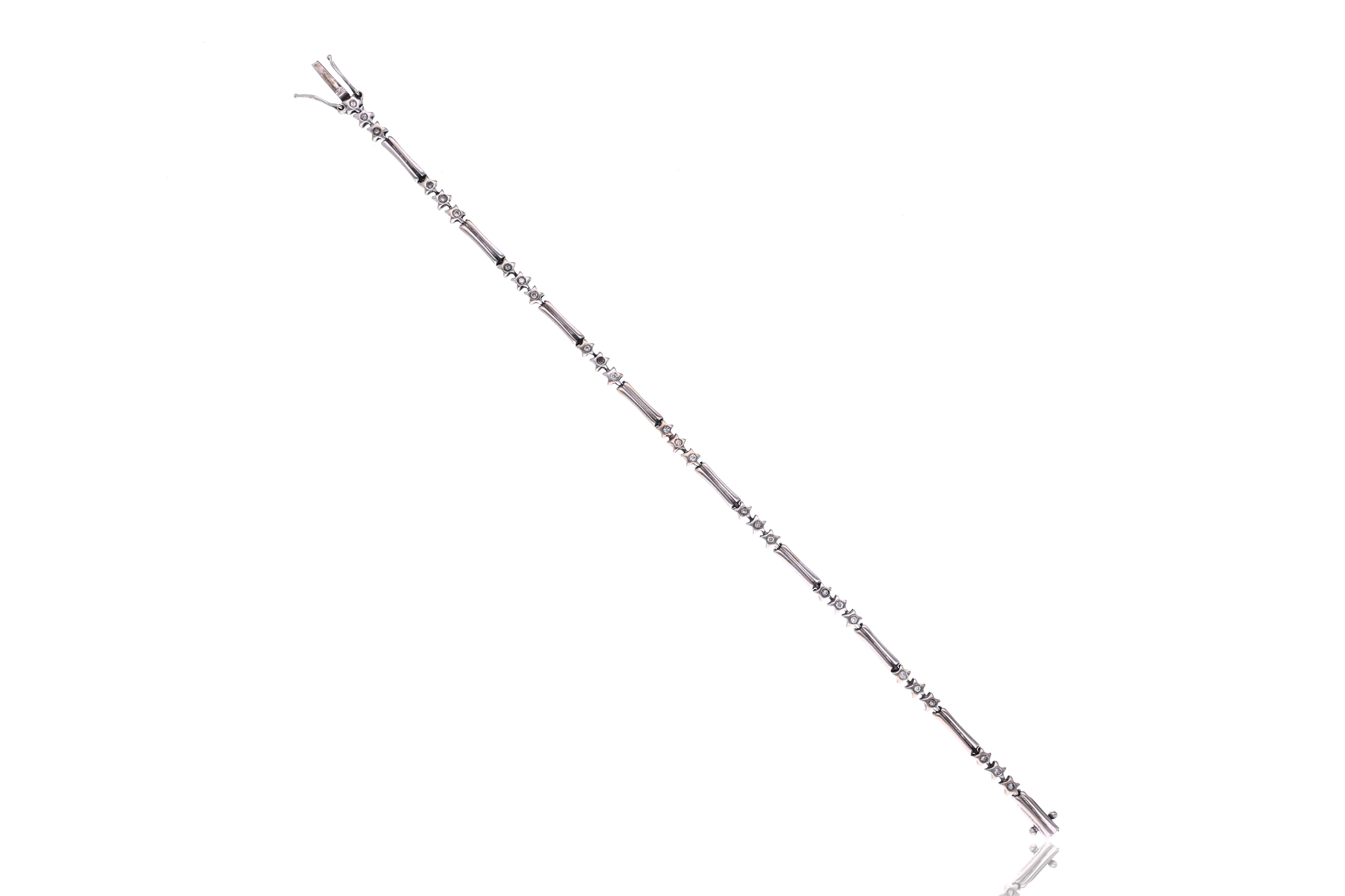 Bracciale con diamanti - Asta Preziosi