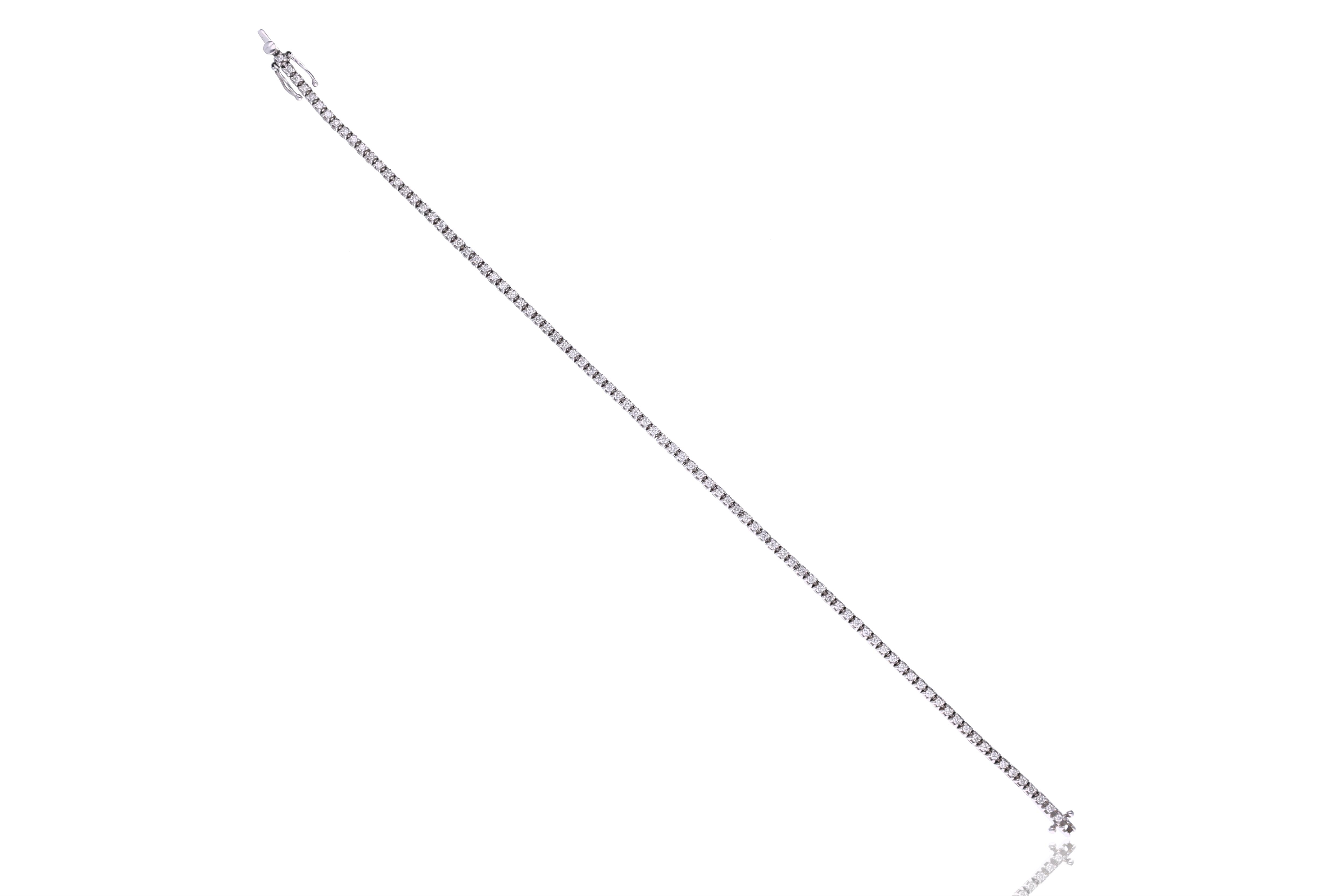 Bracciale con diamanti - Asta Preziosi