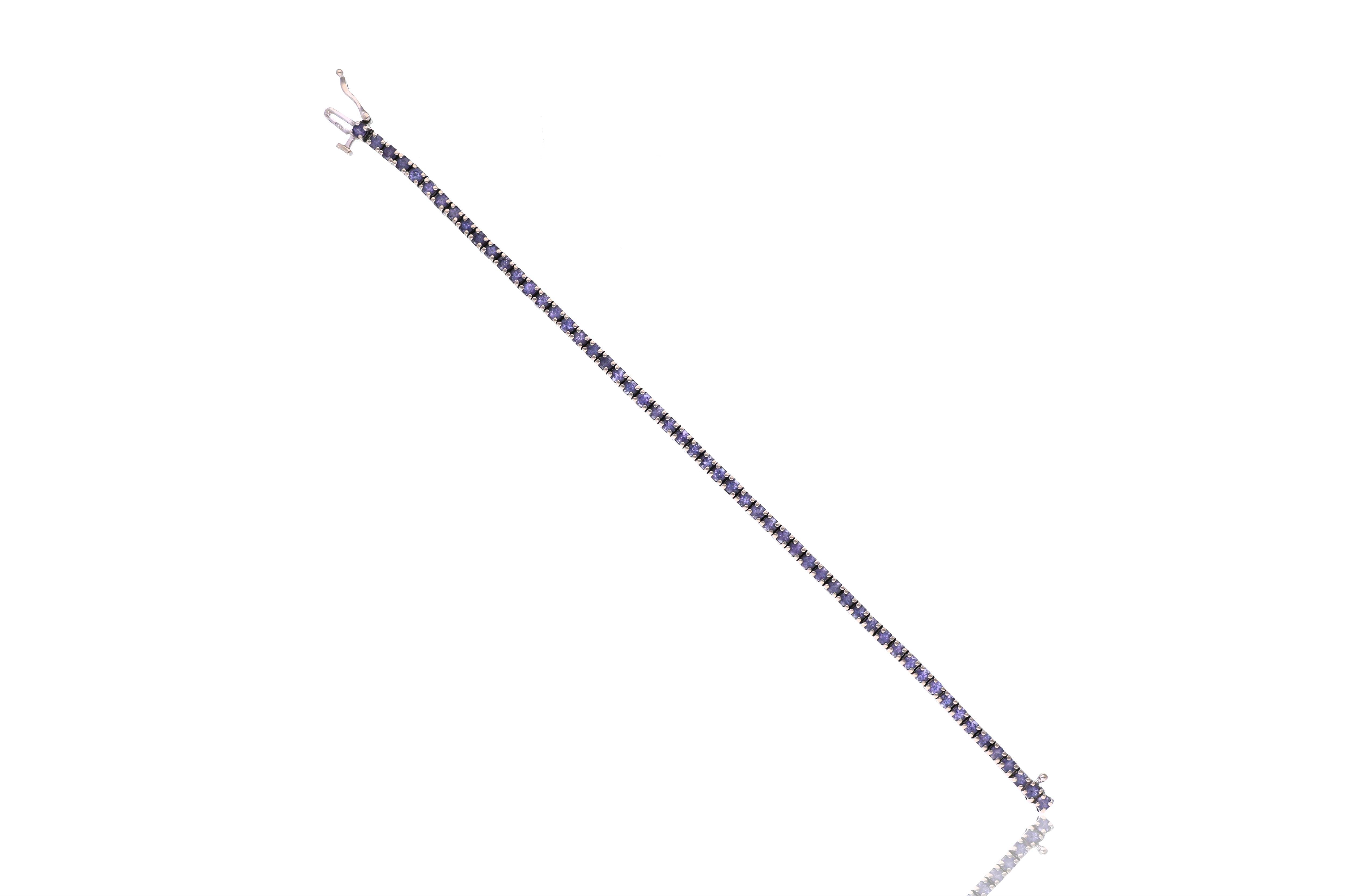 Bracciale tennis con pietre - Asta Preziosi