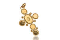 Ciondolo con tormaline, quarzi e pietre - Asta Preziosi