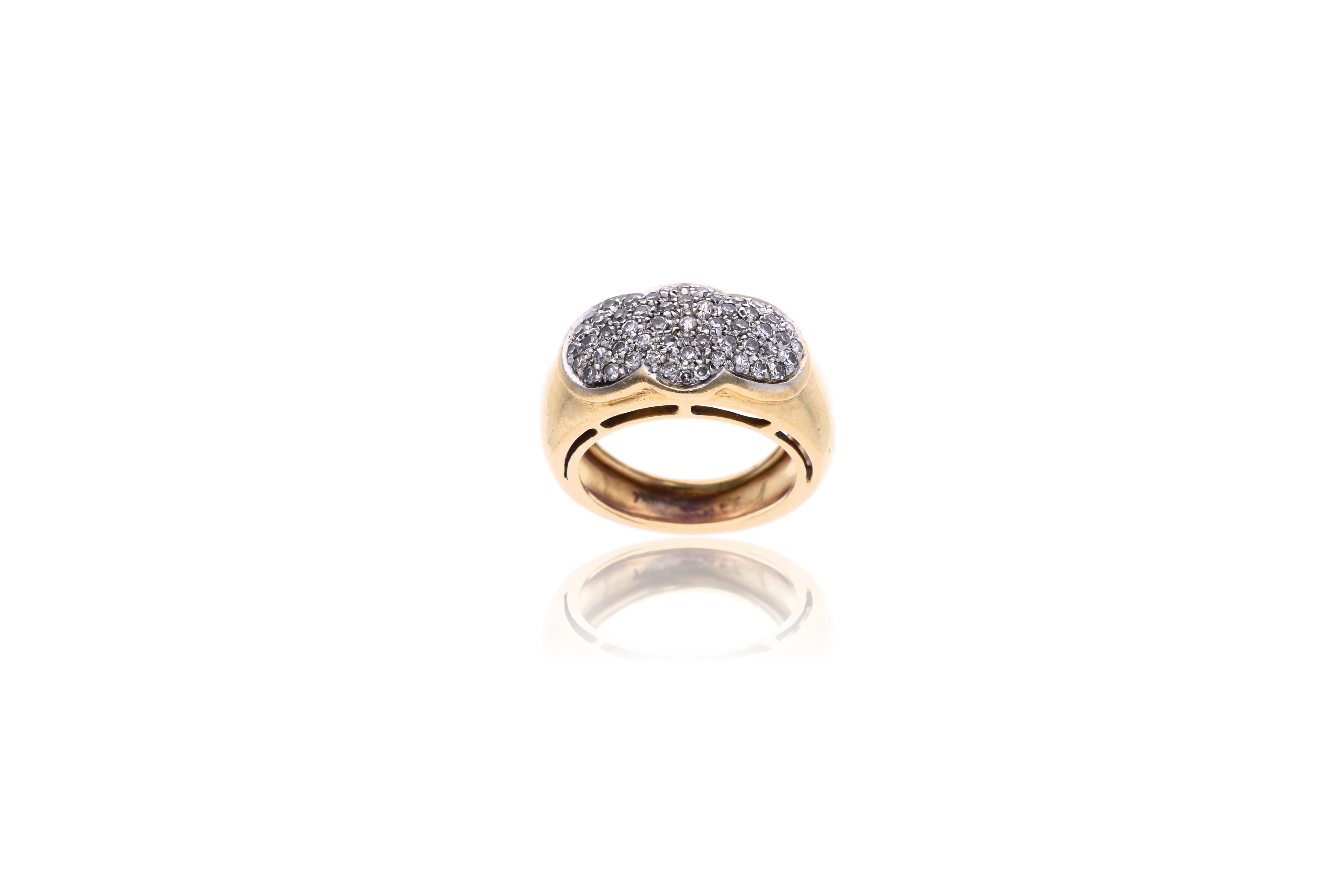 Anello con diamanti - Asta Preziosi