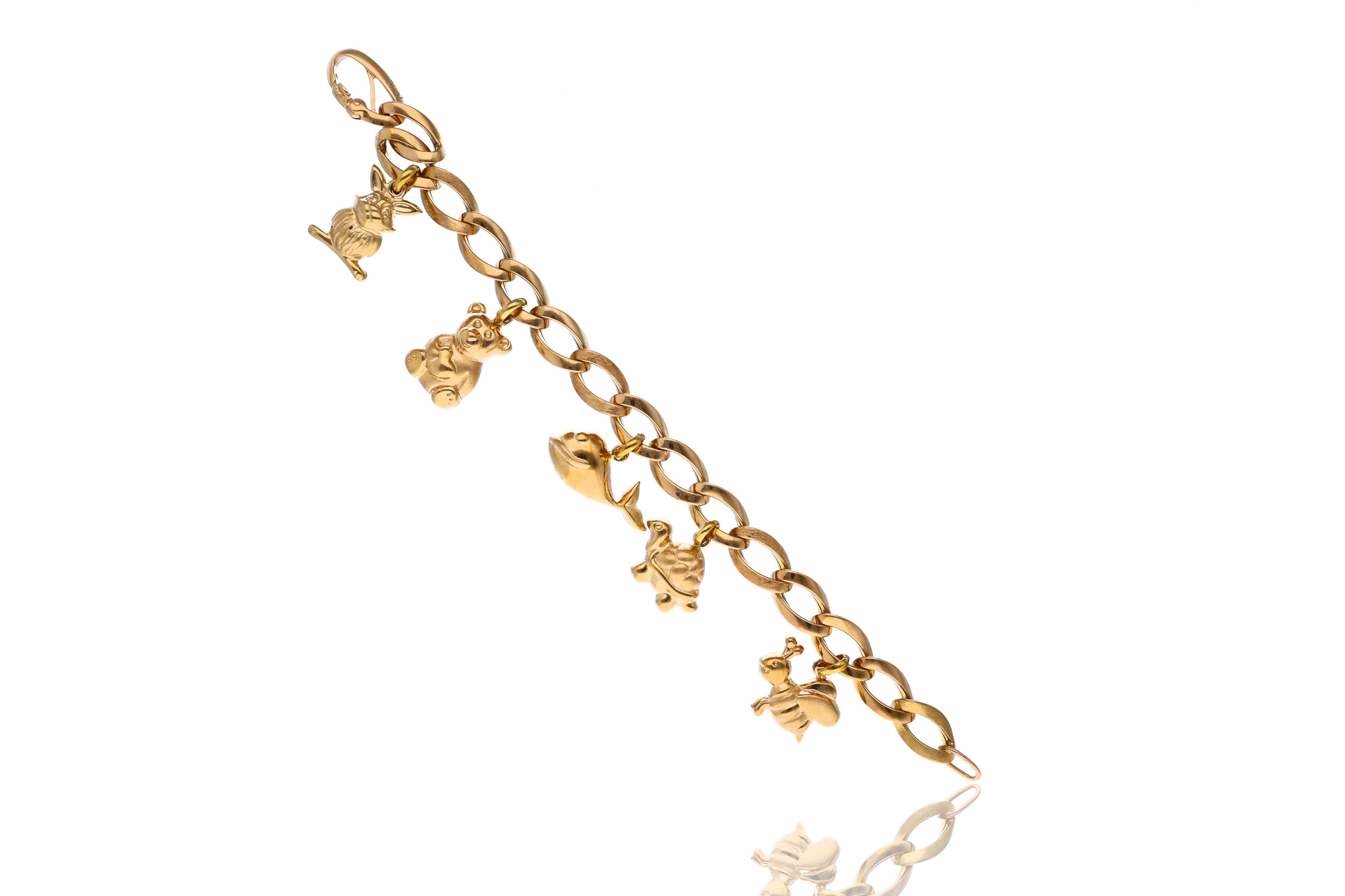 Bracciale con ciondoli - Asta Preziosi