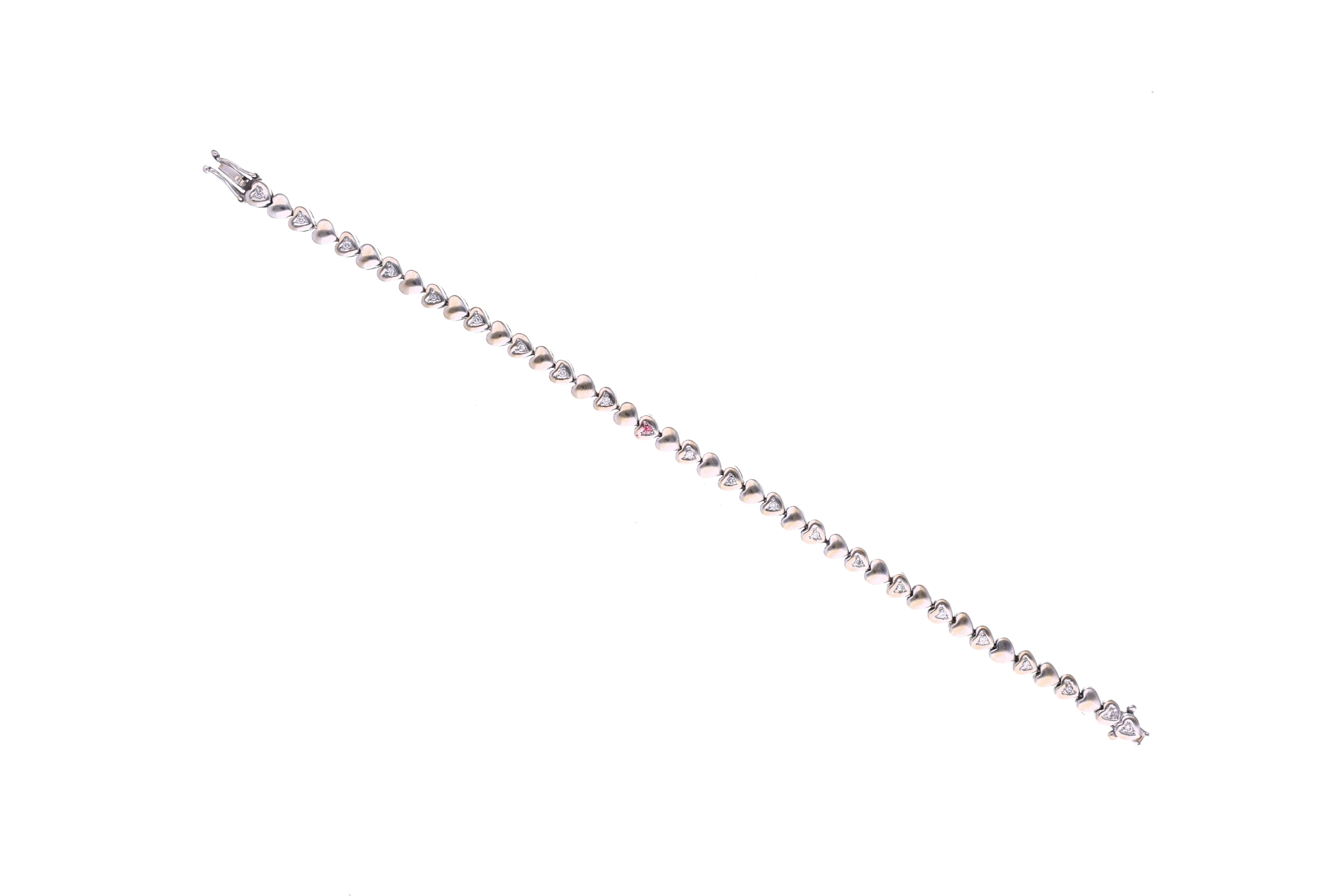 Bracciale con diamanti e pietra - Asta Preziosi