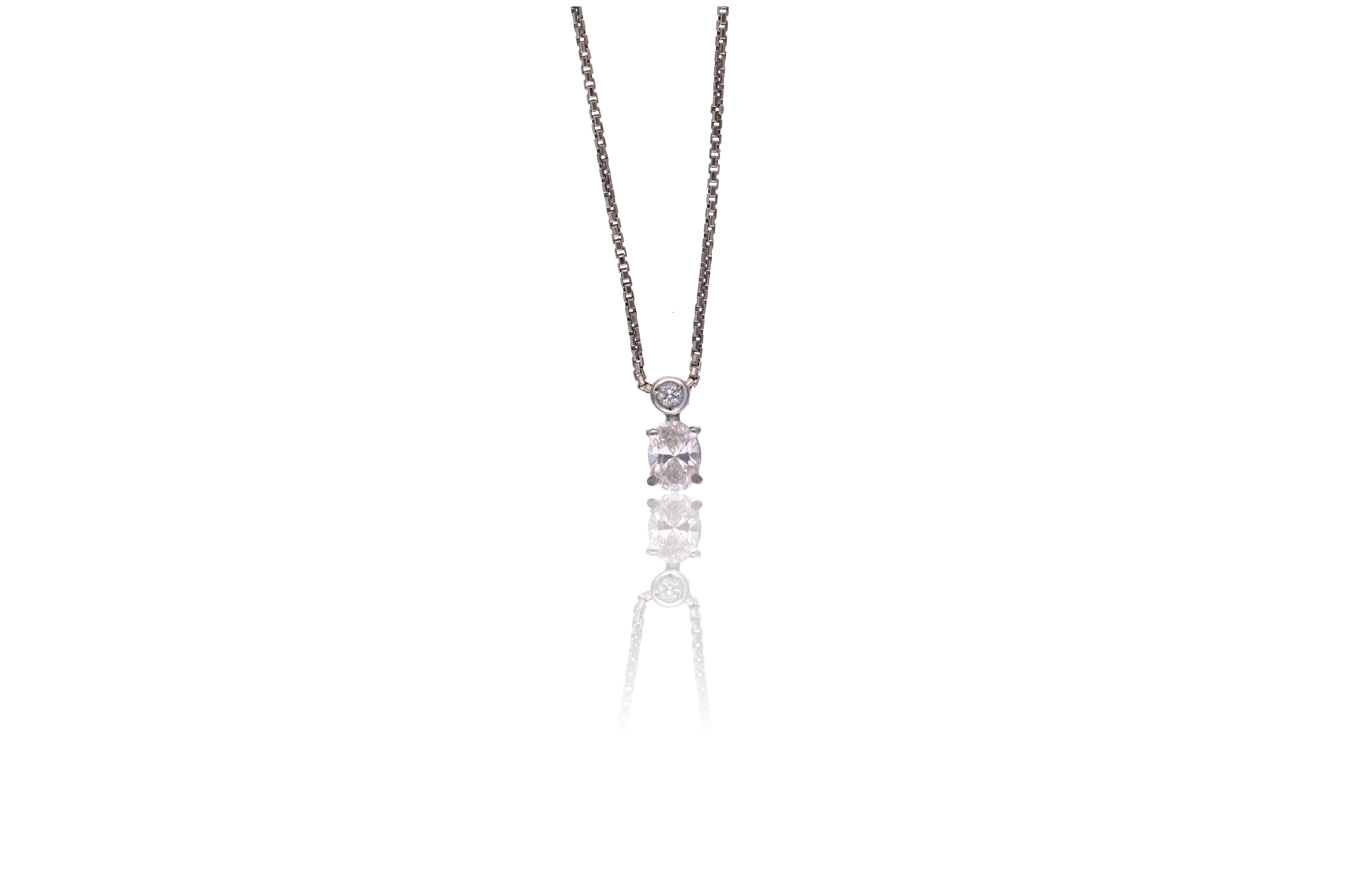 Collana con diamanti - Asta Preziosi