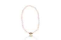 Collana di perle coltivate con diamanti - Asta Preziosi