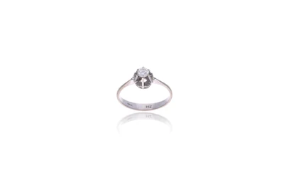 Anello con diamante - Asta Preziosi