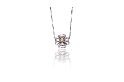 Collana con diamante - Asta Preziosi