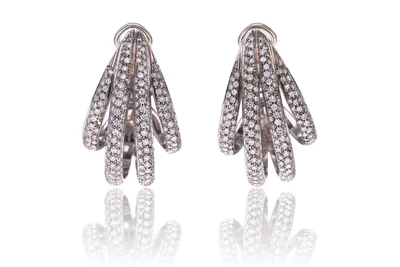 Paio di orecchini con diamanti - Asta Preziosi