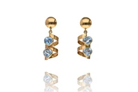 Paio di orecchini con pietre - Asta Preziosi