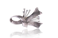 Spilla con diamanti - Asta Preziosi