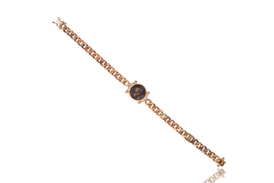 Bisarello, bracciale con moneta in metallo - Asta Preziosi