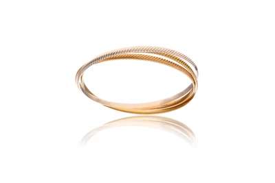 Bracciale rigido a tre cerchi - Asta Preziosi