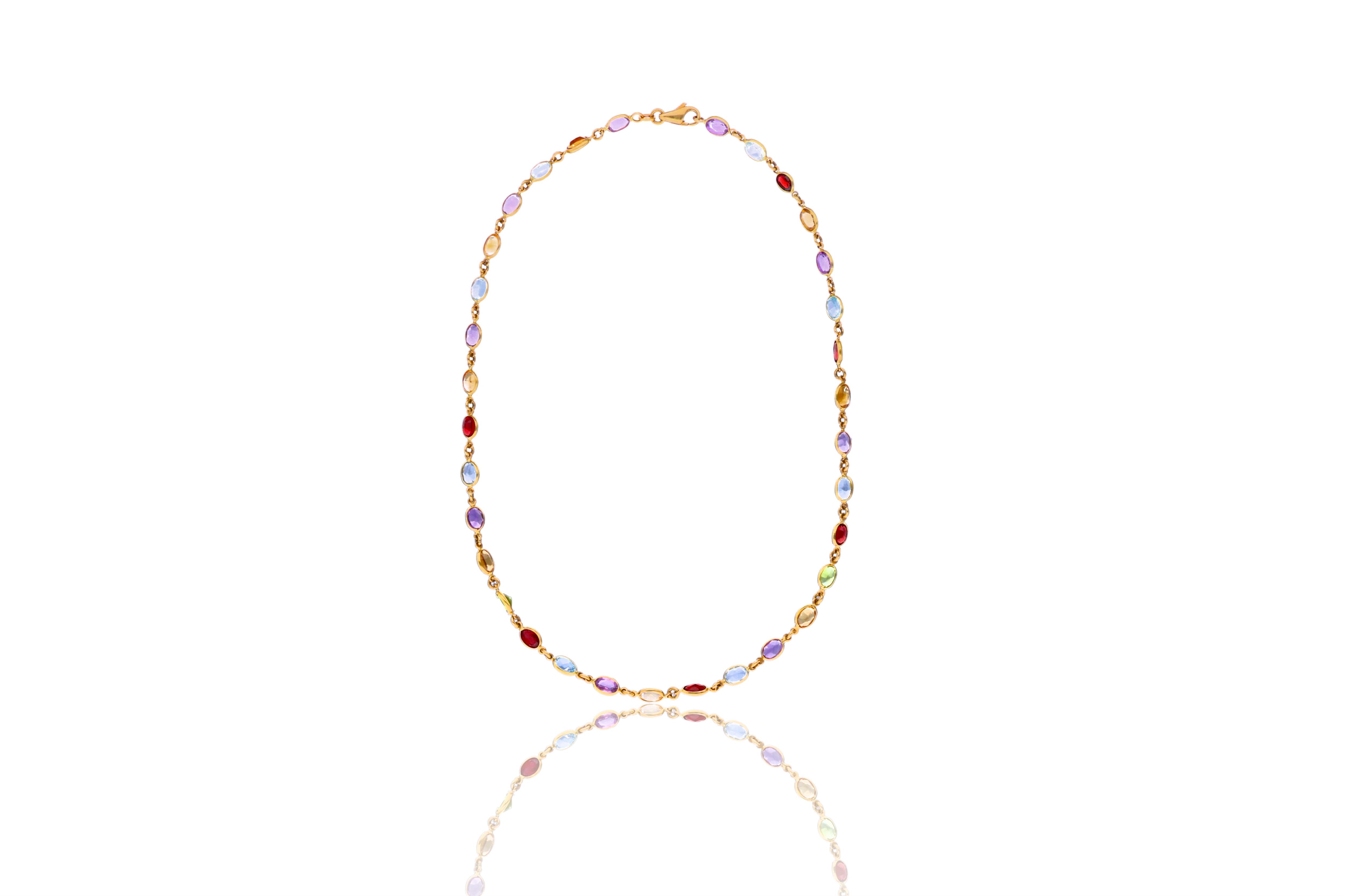 Collana in oro 750 - Asta Preziosi