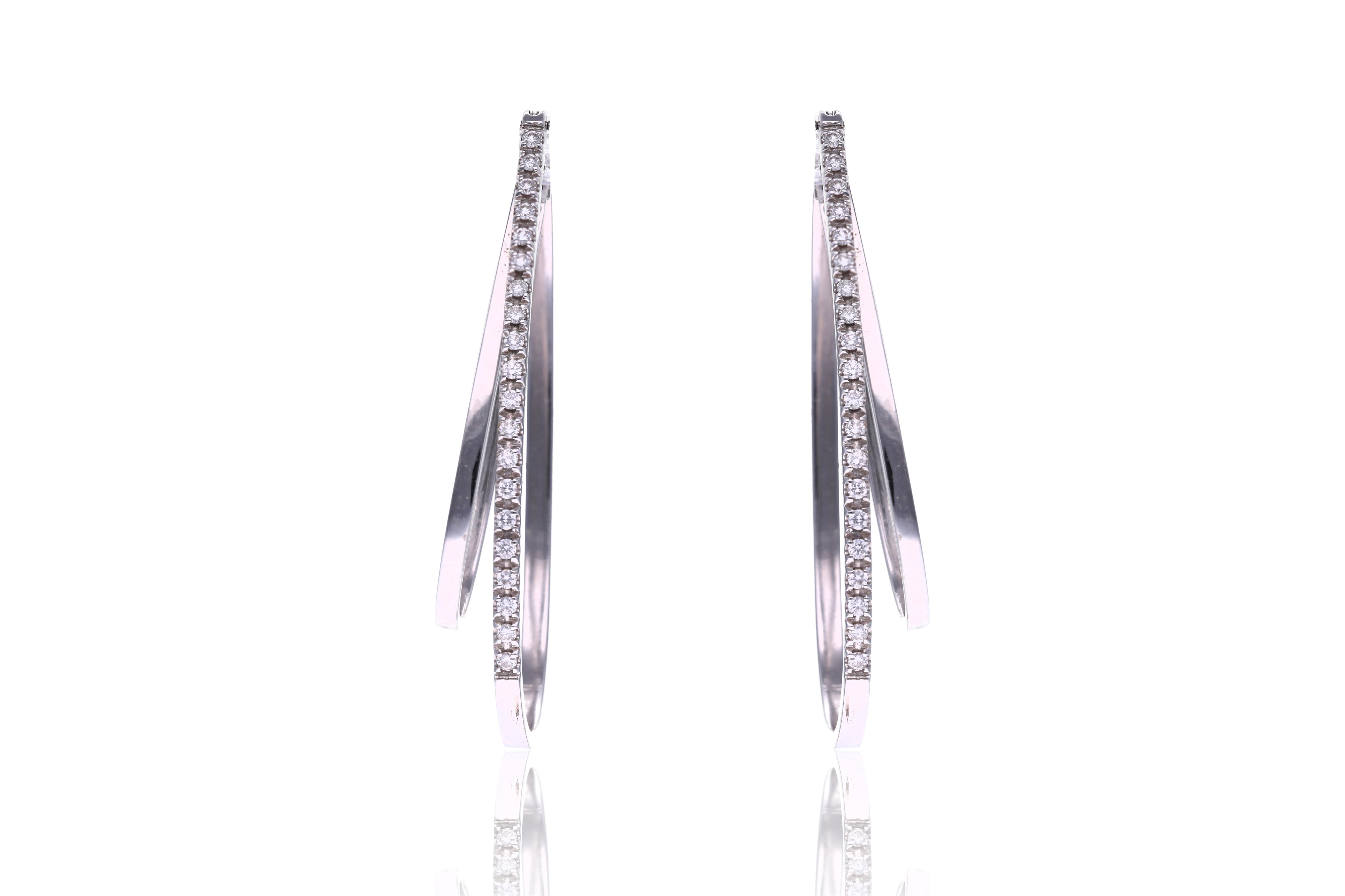 Paio di orecchini con diamanti - Asta Preziosi