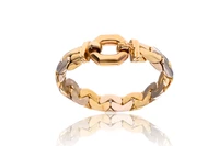 Bracciale in oro bicolore - Asta Preziosi