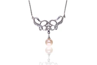 Collana con perla e pietra - Asta Preziosi