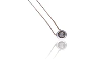 Collana punto luce con diamante - Asta Preziosi