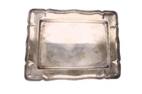 Greggio, vassoio in argento - Asta Preziosi