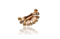 Spilla con quarzi - Asta Preziosi