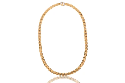 Chimento, collana con diamante - Asta Preziosi