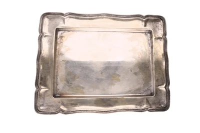 Greggio, vassoio in argento - Asta Preziosi