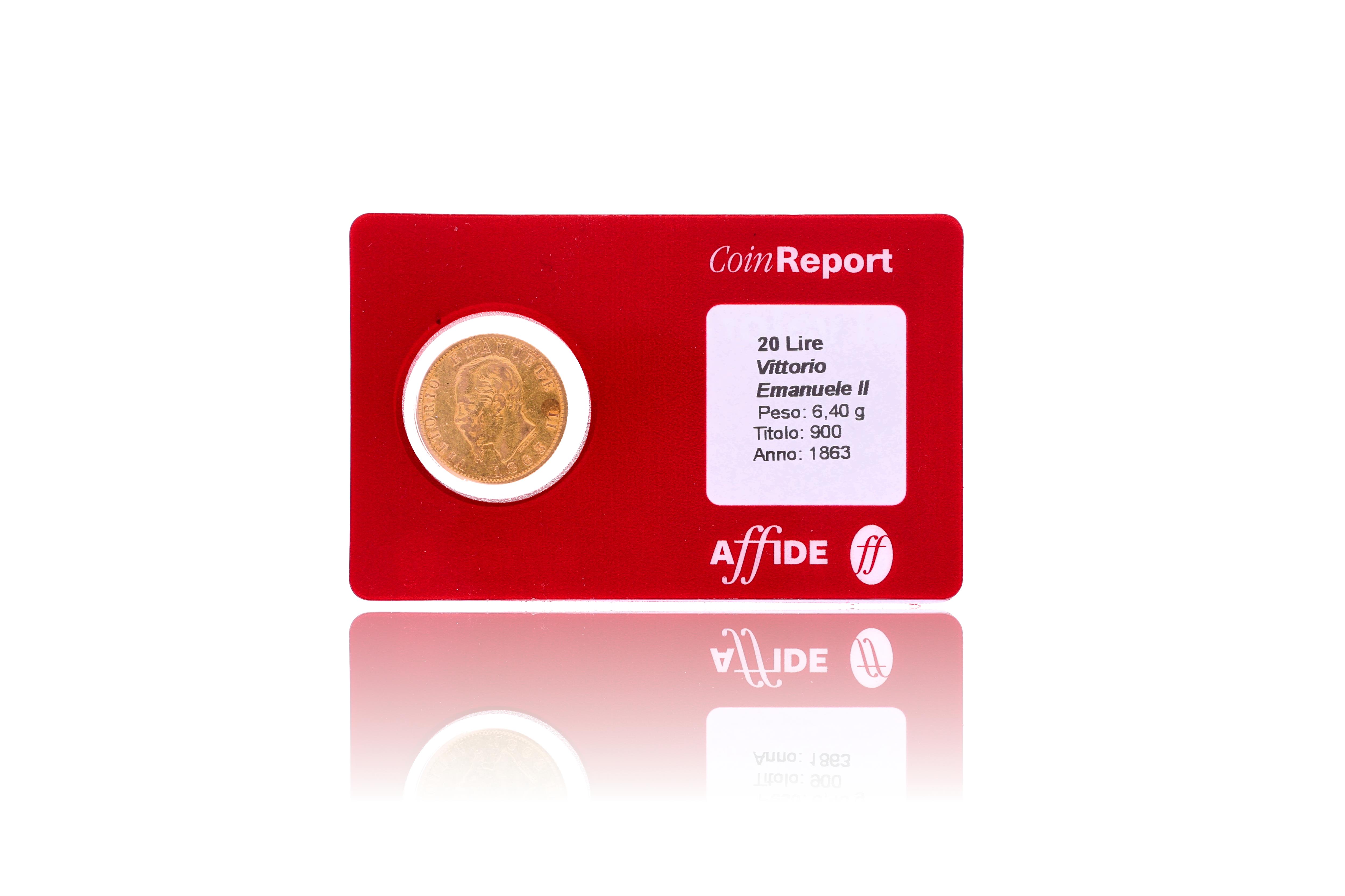 20 lire, Italia - Asta Preziosi