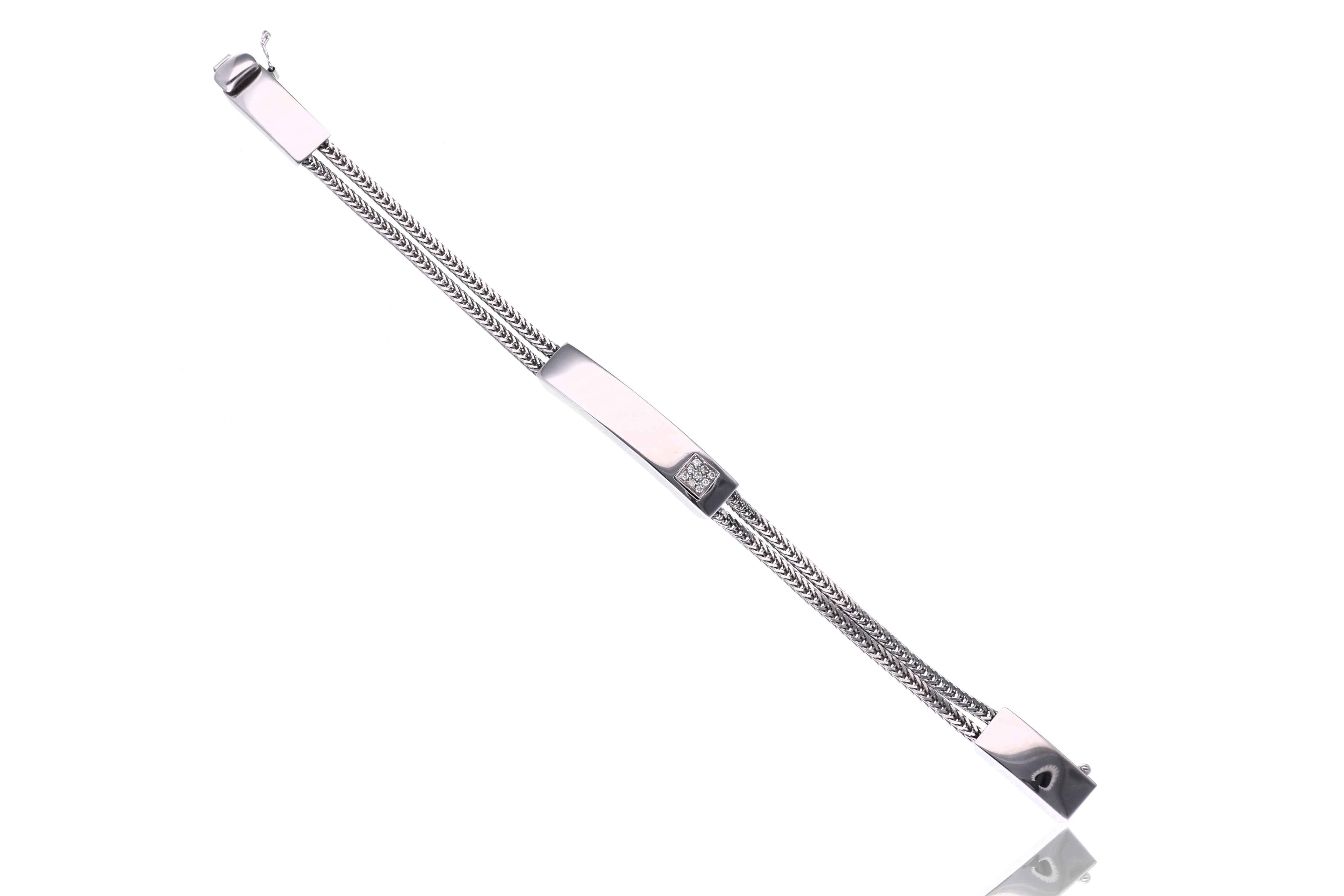 Bracciale con diamanti - Asta Preziosi