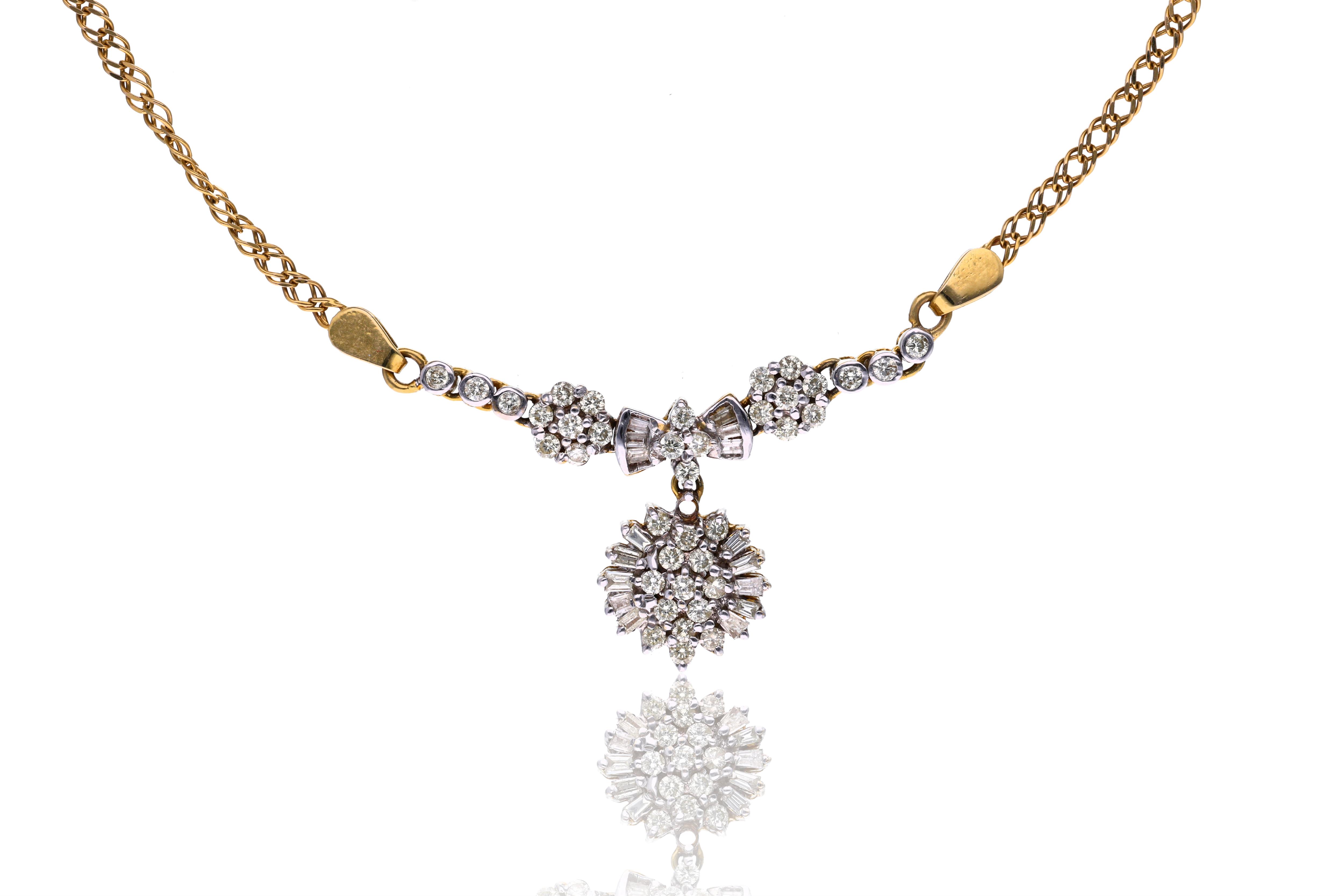 Collana con diamanti - Asta Preziosi