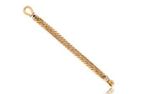 Bracciale in oro bicolore - Asta Preziosi