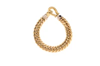 Bracciale in oro bicolore - Asta Preziosi