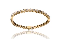Bracciale tennis con diamanti - Asta Preziosi