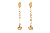 Paio di orecchini in oro - Asta Preziosi