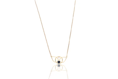 Collana con zaffiro e diamante - Asta Preziosi