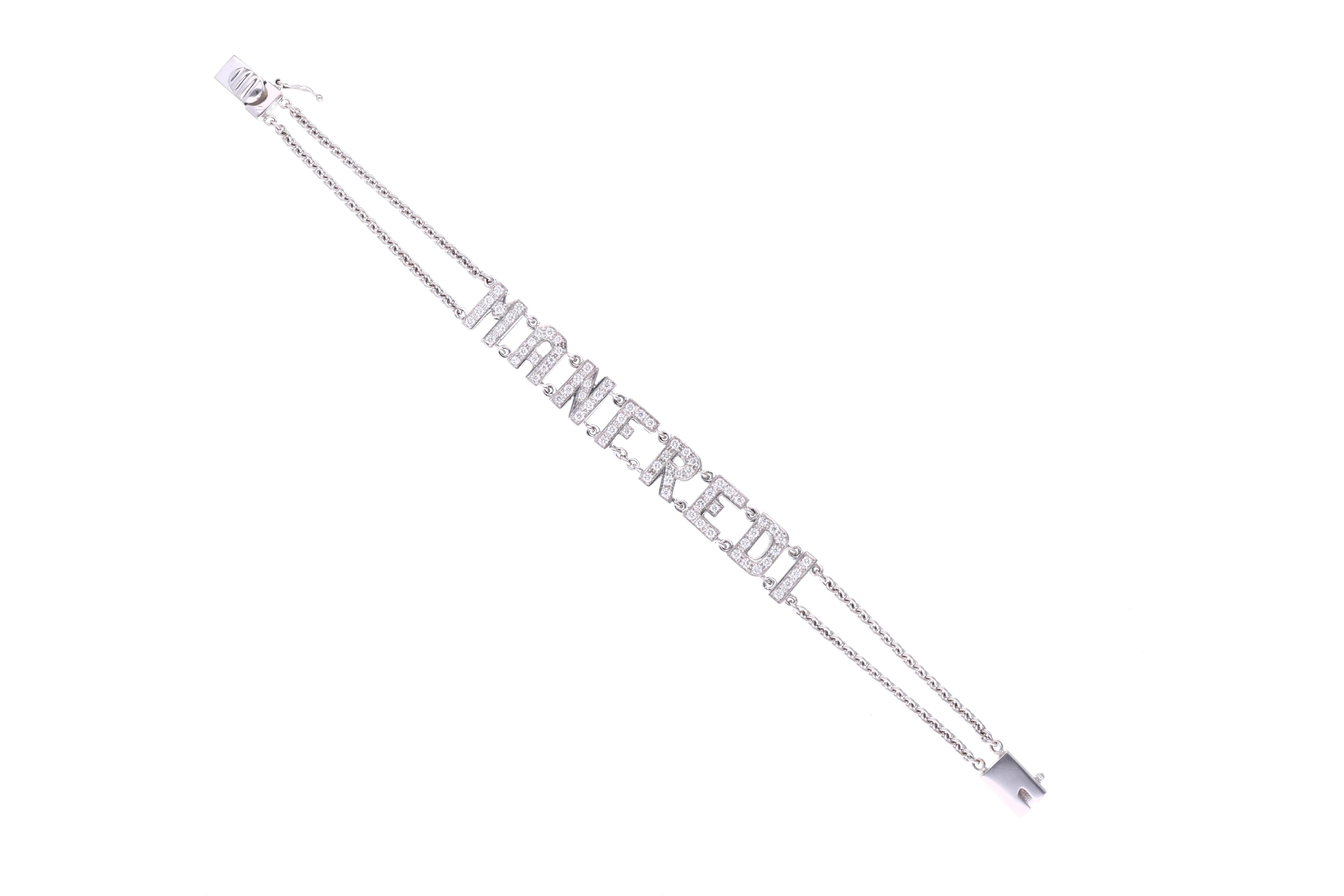 Bracciale con diamanti - Asta Preziosi