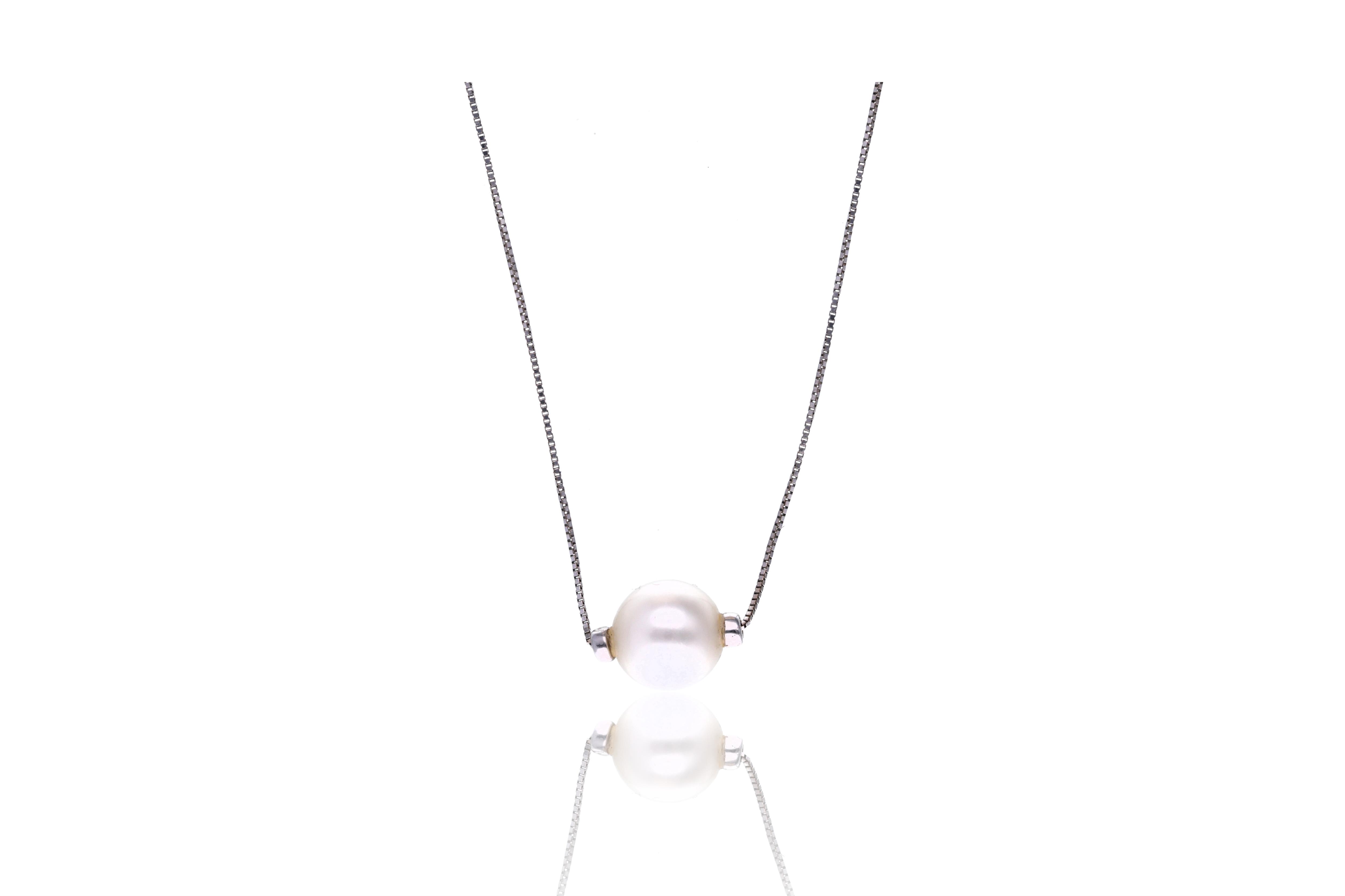 Collana con perla coltivata - Asta Preziosi