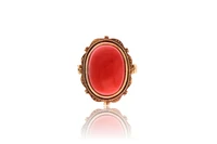 Anello con corallo - Asta Preziosi